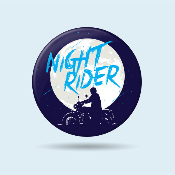 NIGHT RIDER STICKER.